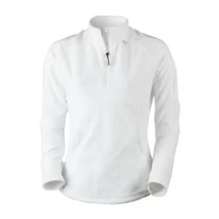 Obermeyer Siena Fleece Top Women's -Obermeyer Apparel Shop 30579 WHITE m