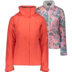 Obermeyer Tetra System Jacket Women's -Obermeyer Apparel Shop 91931 SPRITZ m