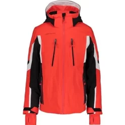Obermeyer Mach 11 Jacket Boys' -Obermeyer Apparel Shop 99215 RED m
