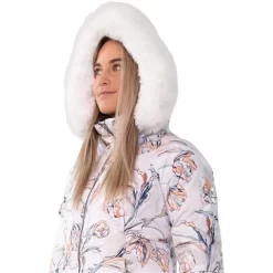 Obermeyer Bombshell Jacket - Women's -Obermeyer Apparel Shop fw23 obermeyer womensbombshelljacket gaiasfloral 4