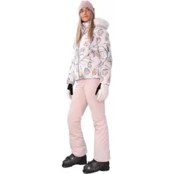 Obermeyer Bombshell Jacket - Women's -Obermeyer Apparel Shop fw23 obermeyer womensbombshelljacket gaiasfloral 6