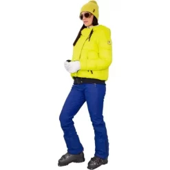 Obermeyer Calypso Down Jacket - Women's -Obermeyer Apparel Shop fw23 obermeyer womenscalypsodownjacket electrify 5