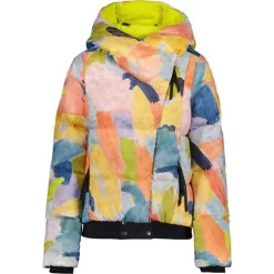 Obermeyer Calypso Down Jacket - Women's -Obermeyer Apparel Shop fw23 obermeyer womenscalypsodownjacket paintbrush 1