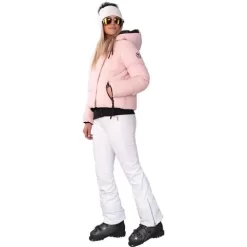 Obermeyer Calypso Down Jacket - Women's -Obermeyer Apparel Shop fw23 obermeyer womenscalypsodownjacket pinkchampagne 6