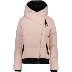 Obermeyer Calypso Down Jacket - Women's -Obermeyer Apparel Shop fw23 obermeyer womenscalypsodownjacket pinkchampagne 7