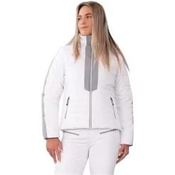 Obermeyer Como Jacket - Women's -Obermeyer Apparel Shop fw23 obermeyer womenscomojacket white 1