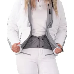 Obermeyer Como Jacket - Women's -Obermeyer Apparel Shop fw23 obermeyer womenscomojacket white 5