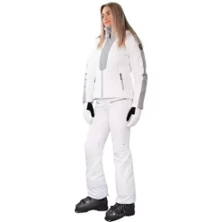Obermeyer Como Jacket - Women's -Obermeyer Apparel Shop fw23 obermeyer womenscomojacket white 6