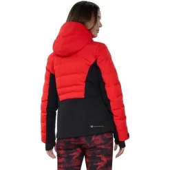 Obermeyer Women's Cosima Down Jacket | Buckmans -Obermeyer Apparel Shop fw23 obermeyer womenscosimadownjacket brakelight 2
