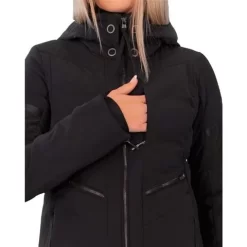 Obermeyer Electra Jacket - Women's -Obermeyer Apparel Shop fw23 obermeyer womenselectrajacket black 3
