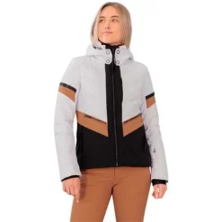Obermeyer Electra Jacket - Women's -Obermeyer Apparel Shop fw23 obermeyer womenselectrajacket white 1