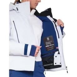 Obermeyer Evelyn Jacket - Women's -Obermeyer Apparel Shop fw23 obermeyer womensevelynjacket arcticfox 4