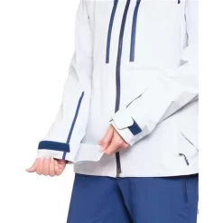 Obermeyer Highlands Shell Jacket - Women's -Obermeyer Apparel Shop fw23 obermeyer womenshighlandsshelljacket arcticfox 3