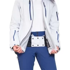 Obermeyer Highlands Shell Jacket - Women's -Obermeyer Apparel Shop fw23 obermeyer womenshighlandsshelljacket arcticfox 8