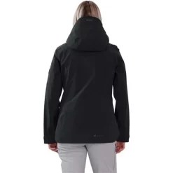 Obermeyer Highlands Shell Jacket - Women's -Obermeyer Apparel Shop fw23 obermeyer womenshighlandsshelljacket black 2