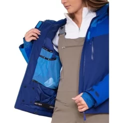 Obermeyer Jette Jacket - Women's -Obermeyer Apparel Shop fw23 obermeyer womensjettejacket navy 5