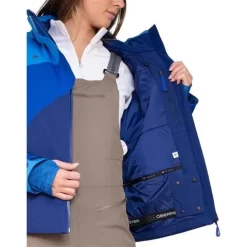 Obermeyer Jette Jacket - Women's -Obermeyer Apparel Shop fw23 obermeyer womensjettejacket navy 6