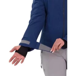 Obermeyer Kayla Jacket - Women's -Obermeyer Apparel Shop fw23 obermeyer womenskaylajacket navy 3