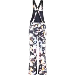 Obermeyer Malta Bib Overalls - Women's -Obermeyer Apparel Shop fw23 obermeyer womensmaltabiboveralls glitchy 2