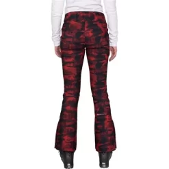 Obermeyer Printed Bond Pant - Women's -Obermeyer Apparel Shop fw23 obermeyer womensprintedbondpant redsky 2