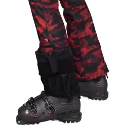 Obermeyer Printed Bond Pant - Women's -Obermeyer Apparel Shop fw23 obermeyer womensprintedbondpant redsky 5