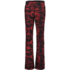 Obermeyer Printed Bond Pant - Women's -Obermeyer Apparel Shop fw23 obermeyer womensprintedbondpant redsky 6