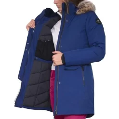 Obermeyer Sojourner Down Jacket - Women's -Obermeyer Apparel Shop fw23 obermeyer womenssojournerdownjacket navy 4