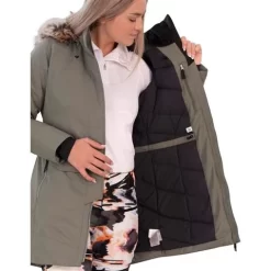 Obermeyer Sojourner Down Jacket - Women's -Obermeyer Apparel Shop fw23 obermeyer womenssojournerdownjacket prophecy 4