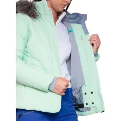 Obermeyer Tuscany Elite Jacket - Women's -Obermeyer Apparel Shop fw23 obermeyer womenstuscanyelitejacket minttobe 6